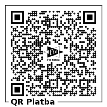 QR platba - Zuzkin slovenský účet